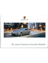 2014 PORSCHE PANAMERA EXECUTIVE MODELLE HARDCOVER BROCHURE DUITS