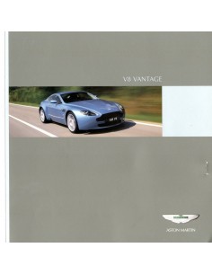 2006 ASTON MARTIN V8 VANTAGE BROCHURE DUITS