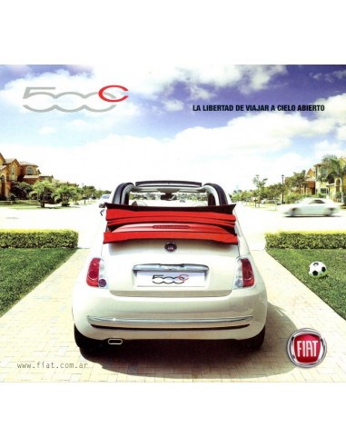 2011 FIAT 500 CABRIOLET BROCHURE SPAANS