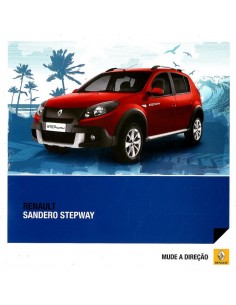 2013 RENAULT SANDERO STEPWAY BROCHURE PORTUGEES (BRAZILIE)