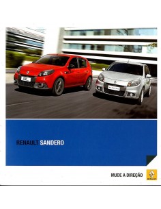 2013 RENAULT SANDERO BROCHURE PORTUGEES (BRAZILIE)
