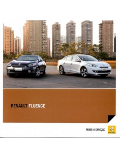 2013 RENAULT FLUENCE BROCHURE PORTUGEES (BRAZILIE)