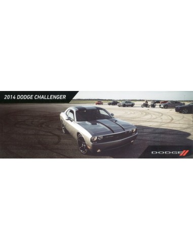 2014 DODGE CHALLENGER BROCHURE ENGELS DUITS FRANS