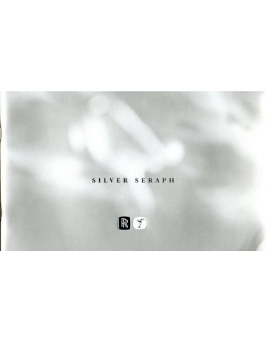 2000 ROLLS ROYCE SILVER SERAPH BROCHURE ENGELS