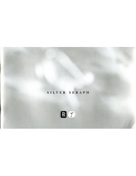 2000 ROLLS ROYCE SILVER SERAPH BROCHURE ENGELS