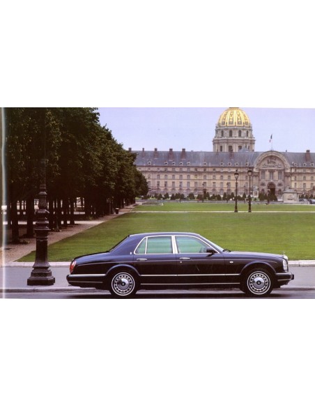 2000 ROLLS ROYCE SILVER SERAPH BROCHURE ENGELS