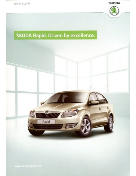 2014 SKODA RAPID BROCHURE ENGELS (INIDA)