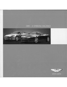 2005 ASTON MARTIN DB9 BROCHURE ENGELS