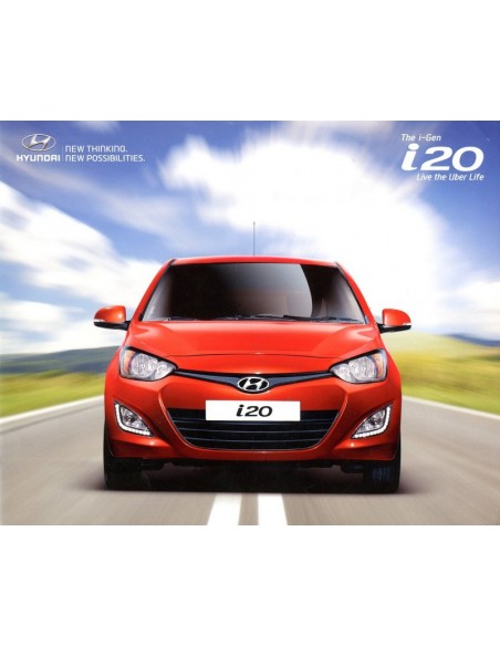 2014 HYUNDAI I20 BROCHURE ENGELS (INDIA)