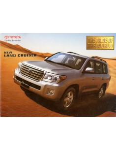 2014 TOYOTA NEW LAND CRUISER BROCHURE ENGELS (INDIEN)