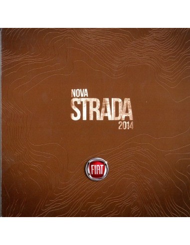 2014 FIAT NOVA STRADA BROCHURE PORTUGEES (BRAZILIË)