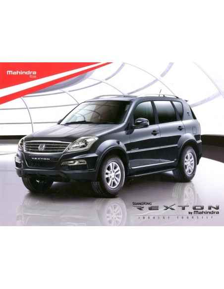 2013 MAHINDRA REXTON BROCHURE ENGELS 