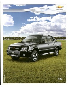 2013 CHEVROLET S10 BROCHURE SPAANS (ARGENTINIË)