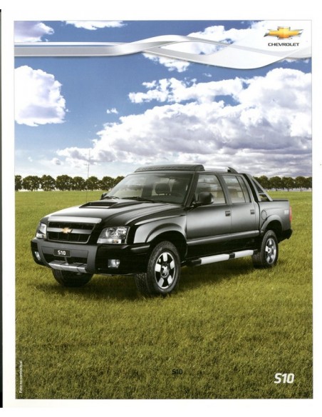 2013 CHEVROLET S10 BROCHURE SPAANS (ARGENTINIË)
