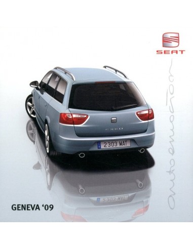 2009 SEAT GENEVE PERSMAP + CD
