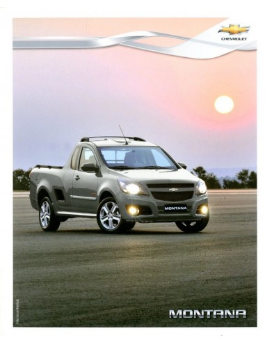 2013 CHEVROLET MONTANA BROCHURE SPAANS (ARGENTINIË)
