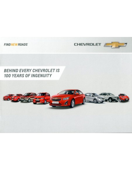 2014 CHEVROLET PROGRAMMA BROCHURE ENGELS 