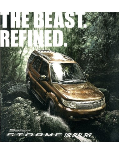 2012 TATA SAFARI STORME BROCHURE ENGELS