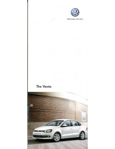 2013 VOLKSWAGEN VENTO BROCHURE ENGELS