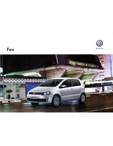 2014 VOLKSWAGEN FOX BROCHURE PORTUGEES (BRAZILIË) 
