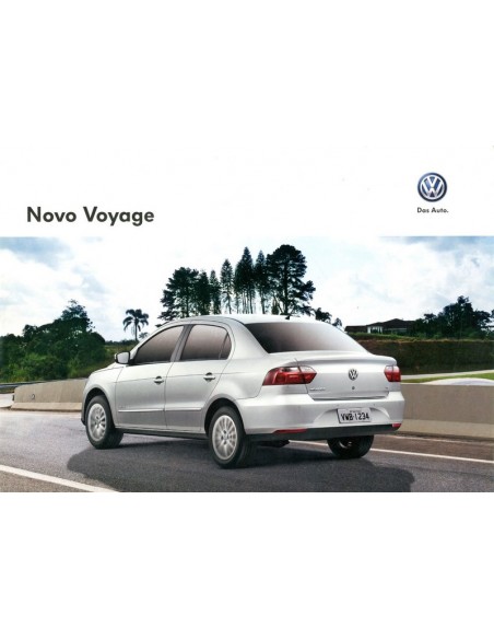2013 VOLKSWAGEN VOYAGE BROCHURE PORTUGEES (BRAZILIË) 