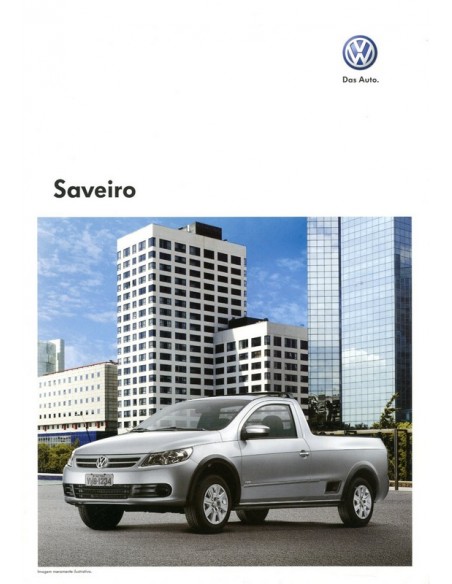 2013 VOLKSWAGEN SAVEIRO BROCHURE PORTUGEES (BRAZILIË) 