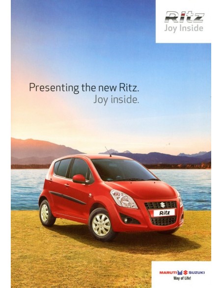 2014 MARUTI SUZUKI RITZ BROCHURE ENGELS