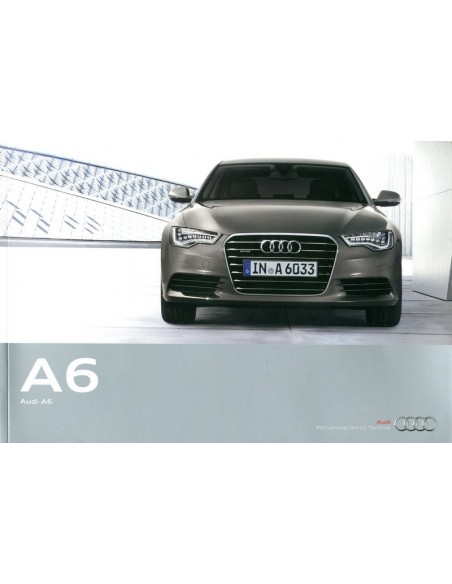 2014 AUDI A6 LIMOUSINE BROCHURE ENGELS (INDIA)