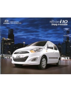 2014 HYUNDAI I10 BROCHURE ENGELS (INDIA1