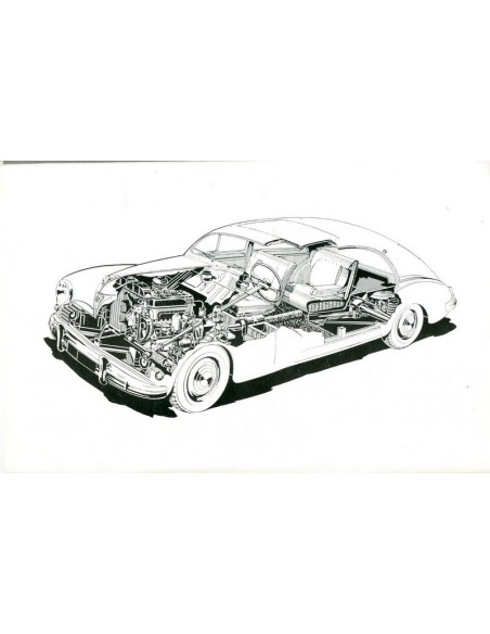 1956 PEUGEOT 203 INSTRUCTIEBOEKJE FRANS