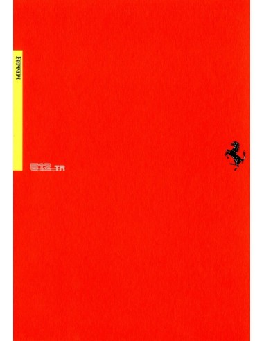 1994 FERRARI 512 TR BROCHURE 829/94
