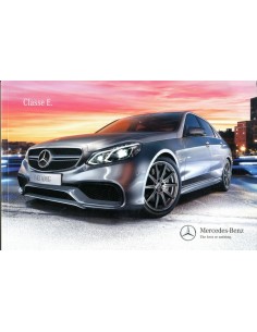 2013 MERCEDES BENZ E KLASSE BROCHURE PORTUGEES (BRAZILIË)