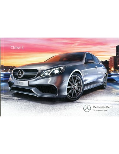 2013 MERCEDES BENZ E KLASSE BROCHURE PORTUGEES (BRAZILIË)