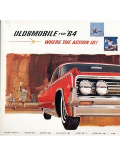 1964 OLDSMOBILE PROGRAMMA BROCHURE ENGELS