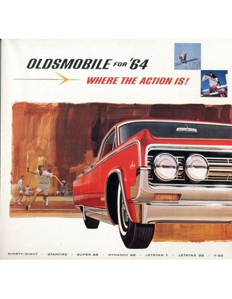 1964 OLDSMOBILE PROGRAMMA BROCHURE ENGELS