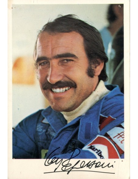 FERRARI CLAY REGAZZONI ANSICHTKAART