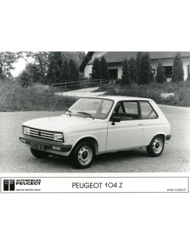 1987 PEUGEOT 104 Z PERSFOTO