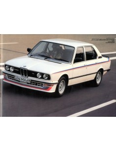 1980 BMW M 535I BROCHURE DUITS 2
