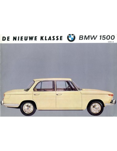 1964 BMW 1500 BROCHURE NEDERLANDS