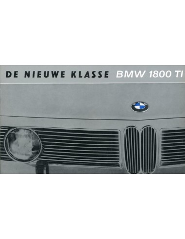 1964 BMW 1800 TI BROCHURE NEDERLANDS