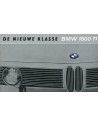 1964 BMW 1800 TI BROCHURE NEDERLANDS