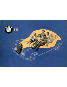 1953 BMW 501 BROCHURE FRANS