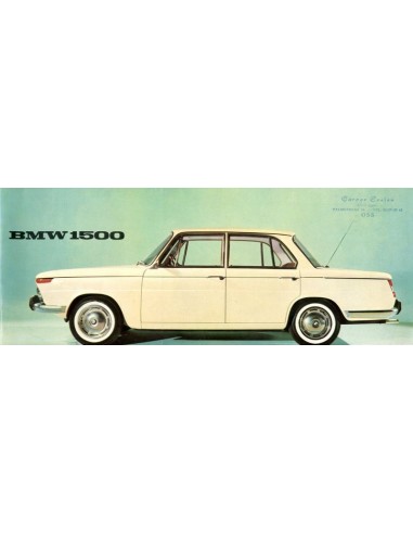 1962 BMW 1500 BROCHURE NEDERLANDS
