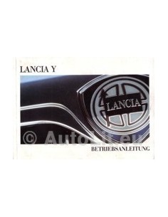 1996 LANCIA Y INSTRUCTIEBOEKJE DUITS
