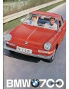 1962 BMW 700 COUPE BROCHURE DUITS