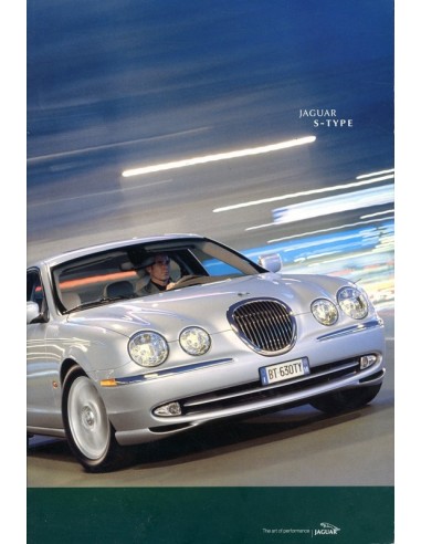 2002 JAGUAR S TYPE BROCHURE ENGELS 