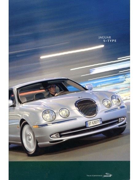 2002 JAGUAR S TYPE BROCHURE ENGELS 