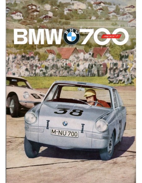 1962 BMW 700 SPORT BROCHURE NEDERLANDS