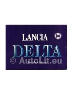 1989 LANCIA DELTA INSTRUCTIEBOEKJE DUITS