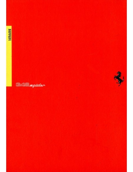 1994 FERRARI 348 SPIDER BROCHURE 828/94